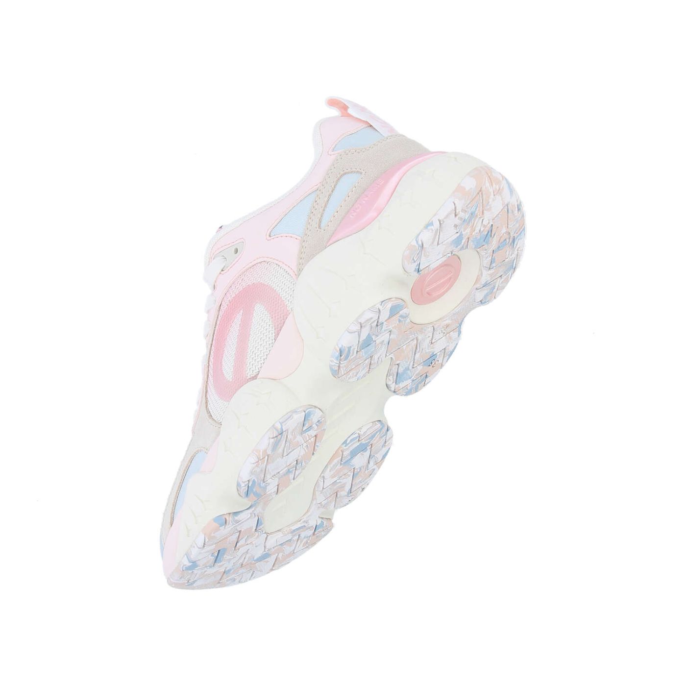 KRAZEE RUNNER W - KNIT/NACRE/SDE - ROSE DEGRADE/ROSE/BLEU